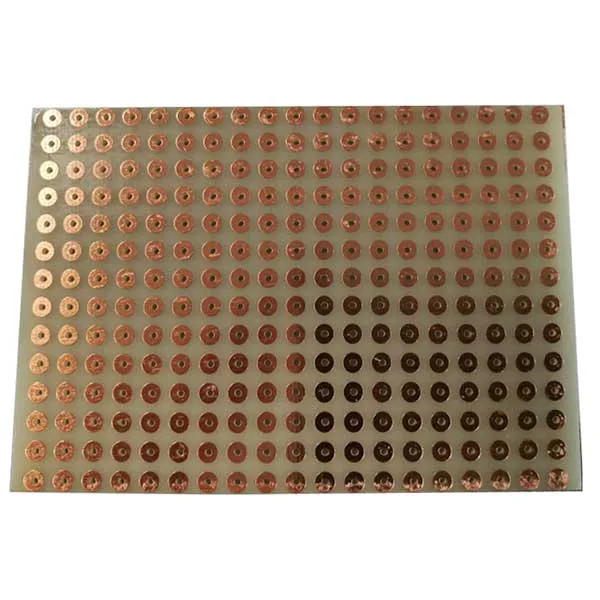Perforated prototyping board 70x100 mm - 5.08 mm pitch - Image 1