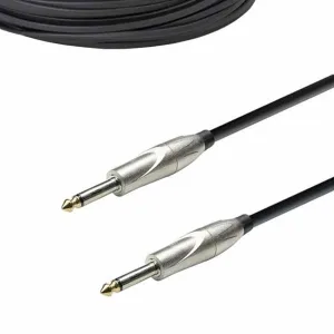 Mono Guitar Cable with Metal Jacks and Spiral Shield - 5 metres
