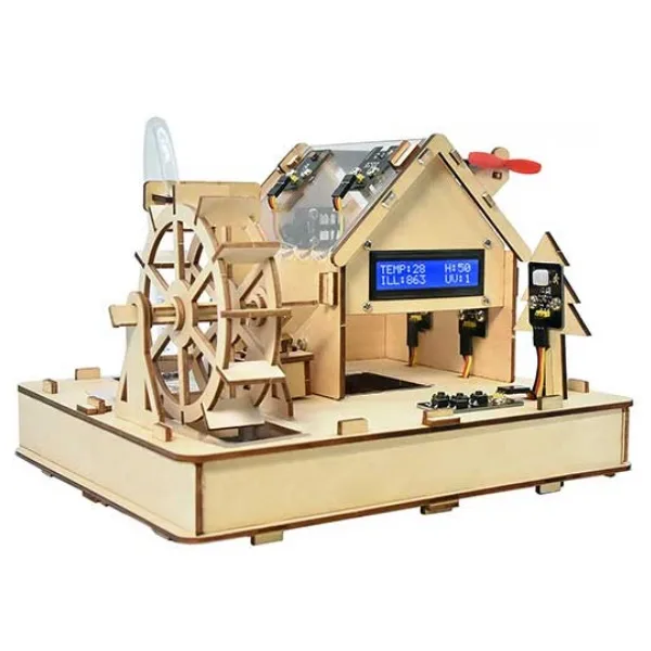STEM - Smart Eco House: Arduino-Compatible Educational Kit with Illustrated Guide - Image 5