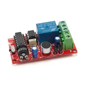 Clap Switch: Hand-Clap Switch with Monostable and Bistable Modes