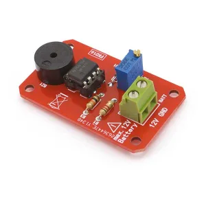 Low Battery Audible Alarm for 12V Batteries