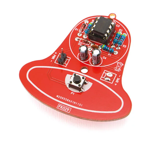 Two-tone Electronic Doorbell with NE555 - Kit - Image 3