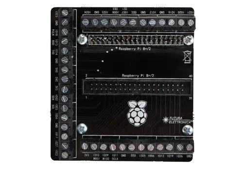 Screw terminal adapter board for Raspberry Pi B+/2/3/4/5 - Image 1