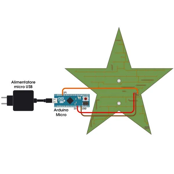 Christmas Star with 56 Neopixel LEDs - Image 3