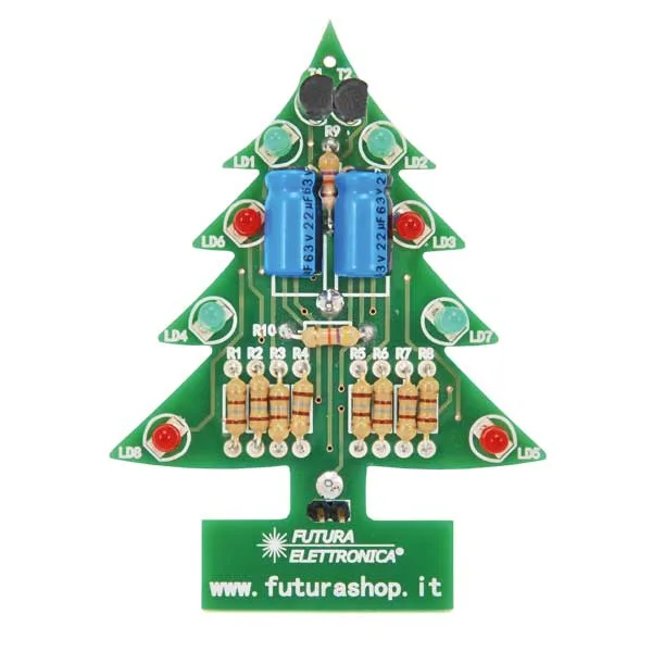LED Christmas tree soldering kit - Image 4