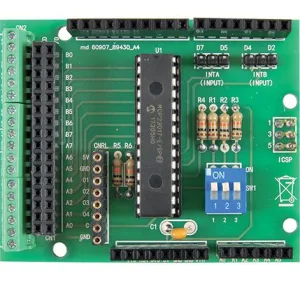 16-Output I/O Expansion Board for Arduino