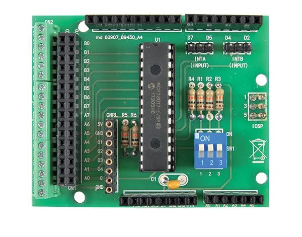 16-Output I/O Expansion Board for Arduino - Image 1