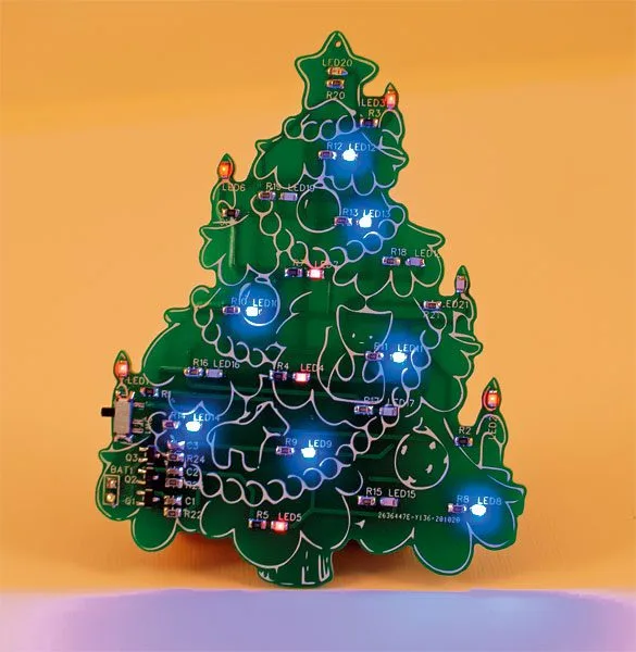 SMD Christmas Tree - Assembled - Image 4