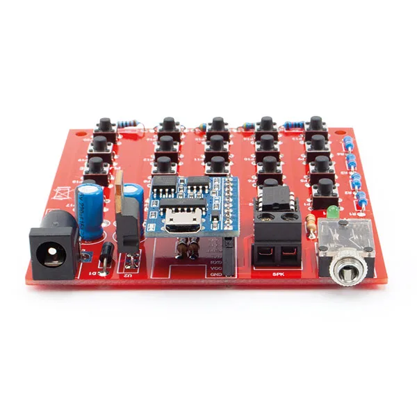 Demoboard for the MP3PLAYERUSB player - 16 tracks - Kit - Image 3