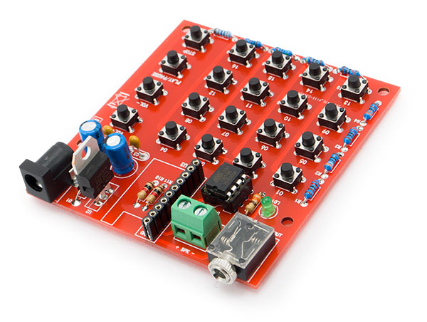 Demo board for MP3PLAYERUSB