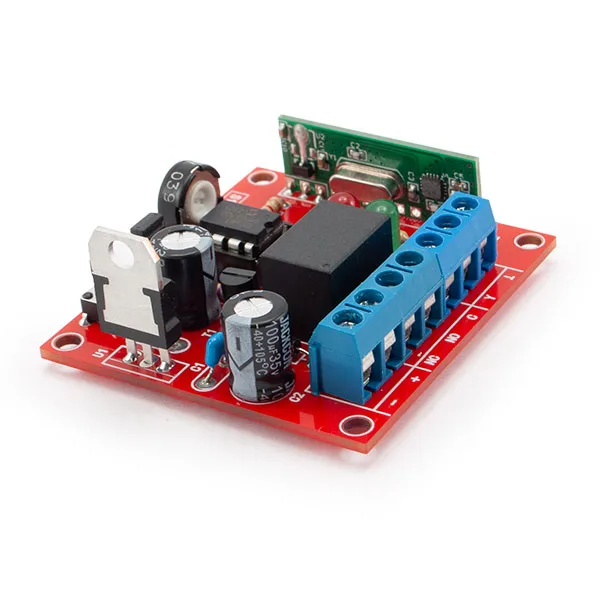 1-Channel 433 MHz Receiver with Self-Learning Code - Kit - Image 1