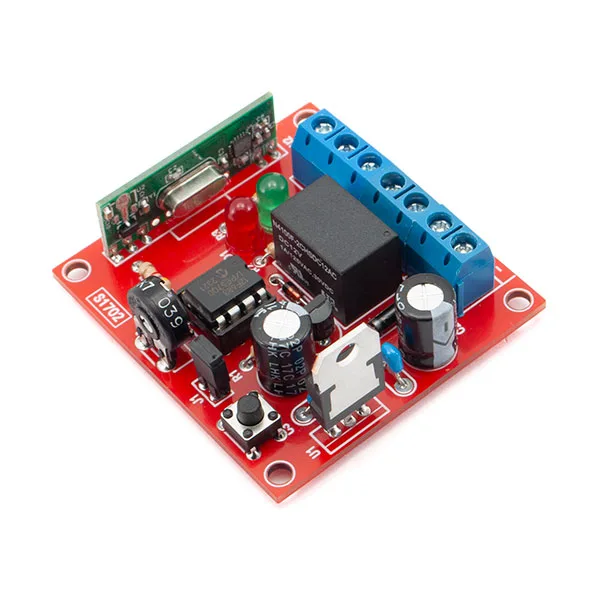 1-Channel 433 MHz Receiver with Self-Learning Code - Kit - Image 4