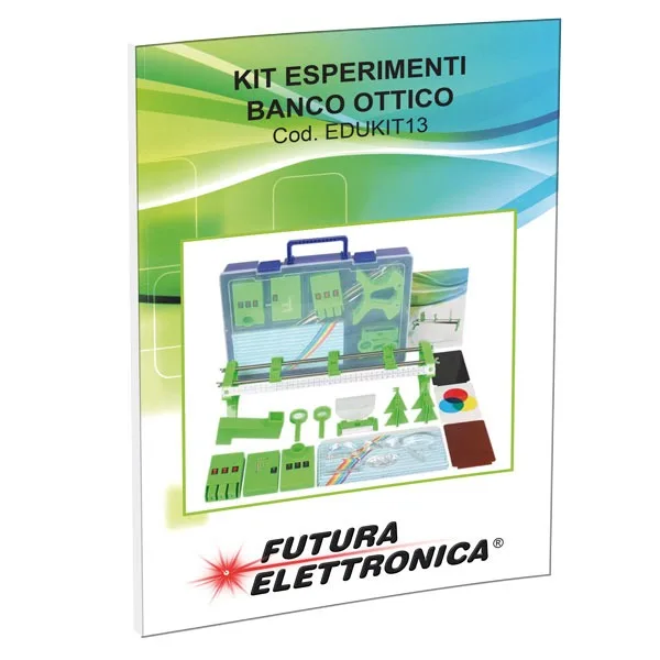 STEM optics kit with optical bench - 8 experiments and colour manual - Image 3