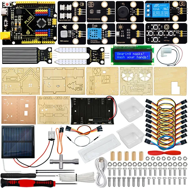STEM - Smart Eco House: Arduino-Compatible Educational Kit with Illustrated Guide - Image 4