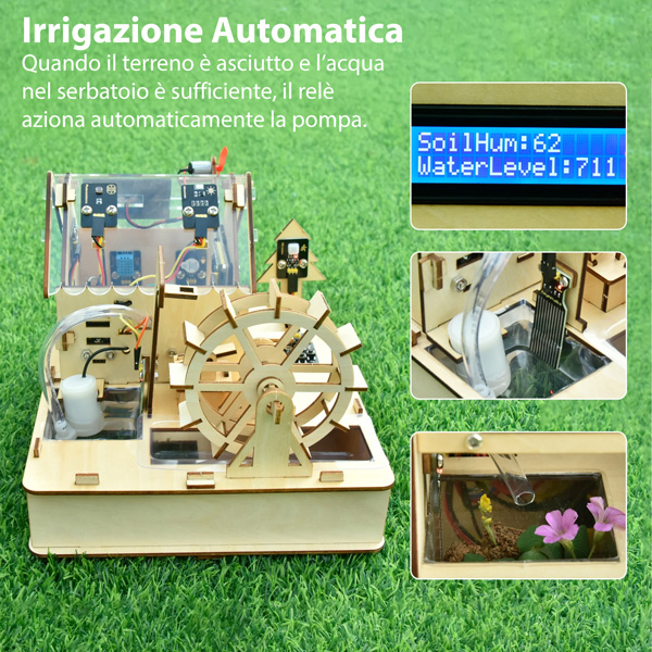 Smart Eco House kit with manual - Automatic irrigation