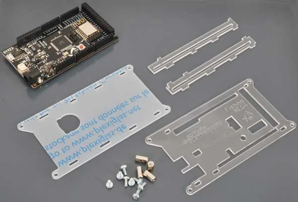 Clear plastic enclosure for Fishino Mega - Image 3