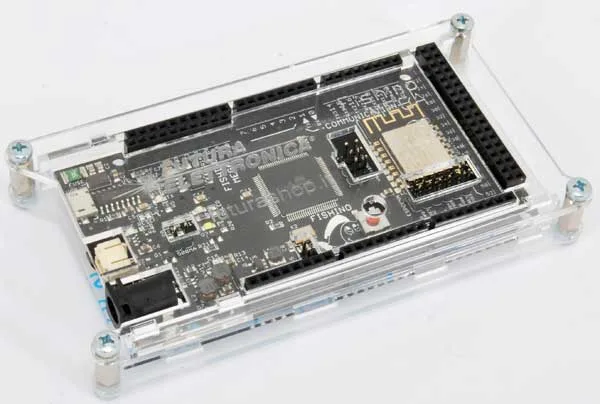 Clear plastic enclosure for Fishino Mega - Image 5
