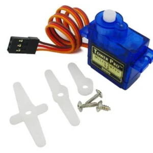 Mini servo 1.2 kg/cm, plastic gears, 180°