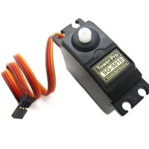 5.5kg/cm Servo Motor, Plastic Gears, 180°