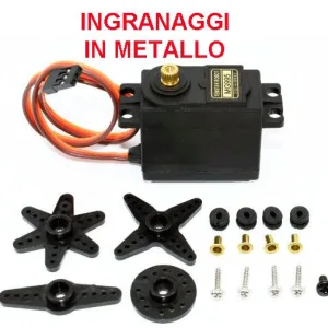 Servo motor 13 kg•cm, metal gears, 180°