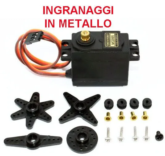 Servo motor 13 kg•cm, metal gears, 180° - Image 1