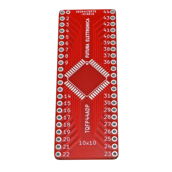 TQFP44-QFN44 to DIP44 Adapter PCB - Image 1