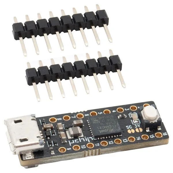 uChip: the micro board compatible with Arduino Zero - without headers - Image 1