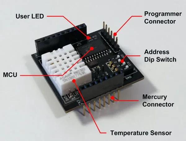 DHT22 Slave Board for the Mercury System - Image 3