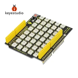 40 LED WS2812 RGB Matrix Shield for Arduino