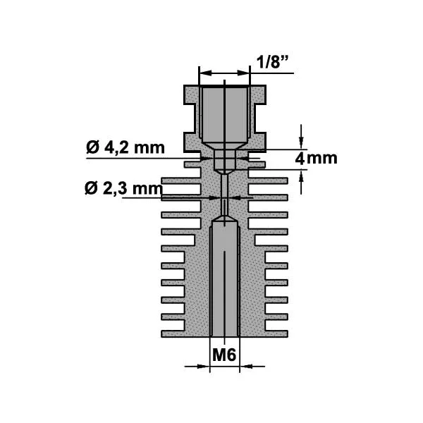 Heatsink for DMAKE print head - Image 3