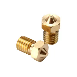 Brass Nozzle with 0.3 mm Hole for 3D4040 Printer