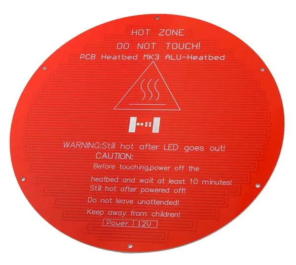 Aluminium Heated Bed for DMAKE - Kit - Image 1