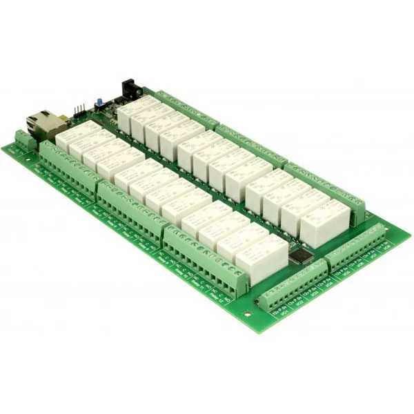 24-Relay 16 A Ethernet Board with 8 I/O Channels and Snubbers - Image 3