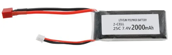 Rechargeable LiPo Battery 2000 mAh - 7.4 V - Image 3