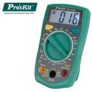 3 ½ digit digital multimeter - 19 ranges