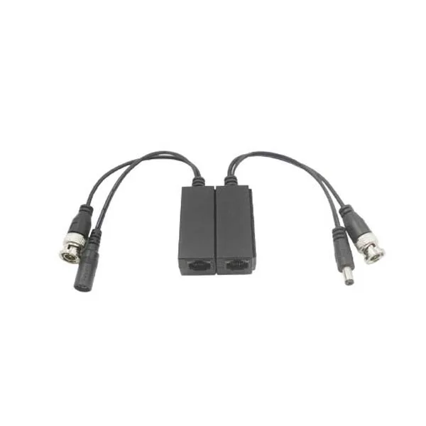 Pair of passive video baluns over ethernet TVI/CVI/AHD - Video and Power - Image 1