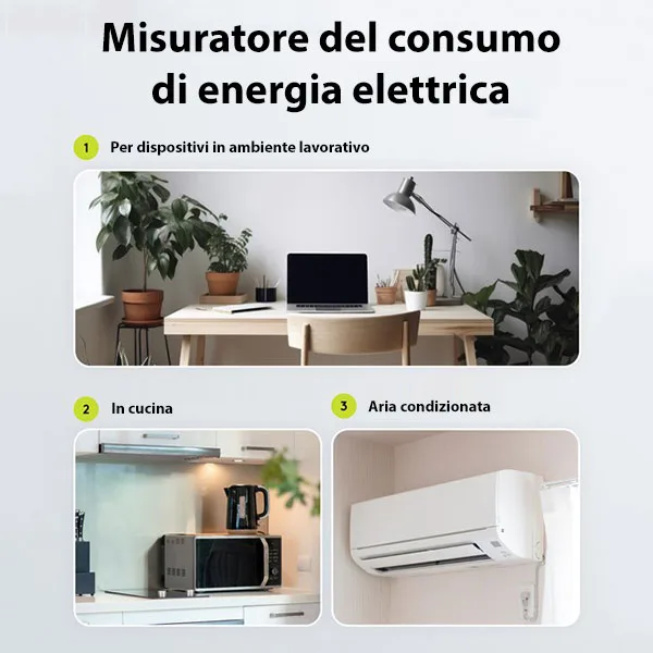 Professional Plug-In Energy Consumption Meter - 16 A / 3680 W - Image 7