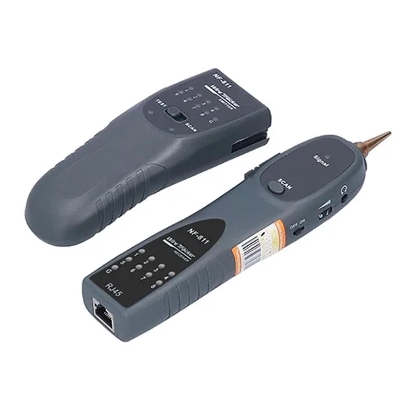 Network and Telephone Cable Tester with Audio Tone - Image 1