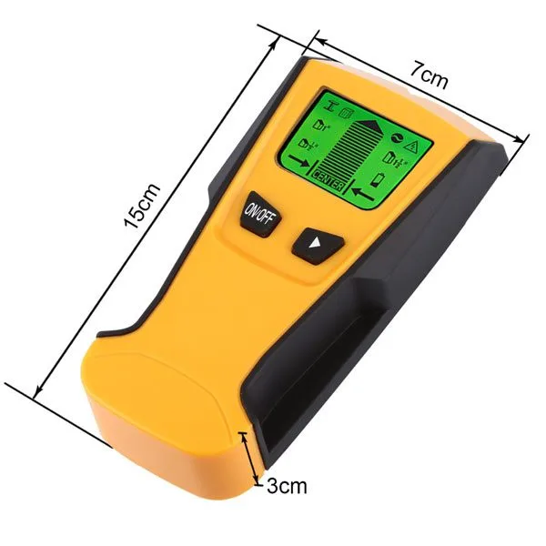 3-in-1 Wall Detector (wood, metal, live wires) - Image 5
