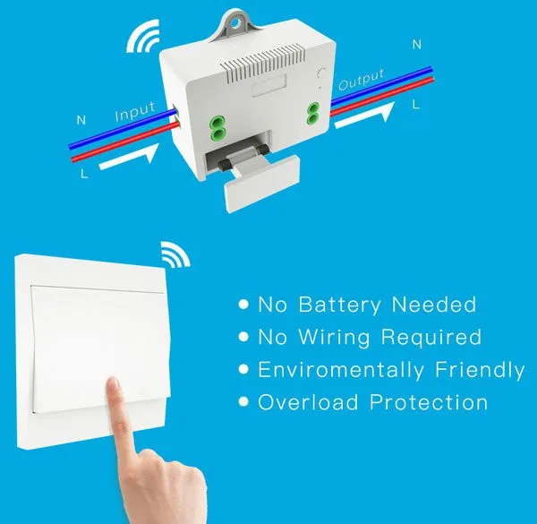 Self-Powered Dual-Switch Wireless Transmitter - Image 5