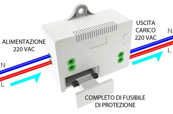 433 MHz Wireless Receiver, 1 Channel - 220 VAC - Image 4