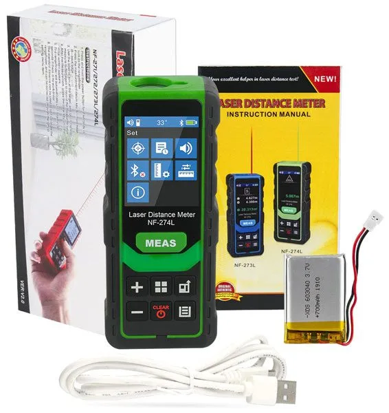 Laser Distance Meter up to 60 metres with Green LASER and Voice - Image 6