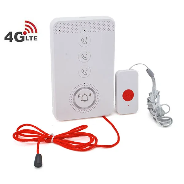 4G SOS Alarm System for the Elderly with Speed Dial and SMS Alerts - Image 1