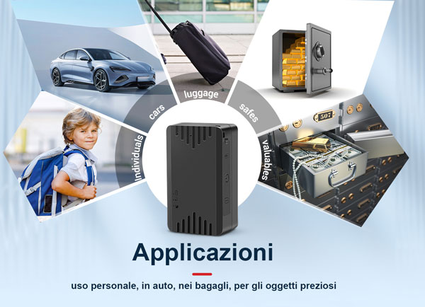 Localizzatore GPS 4G LTE – 2G GSM/GPRS/EDGE