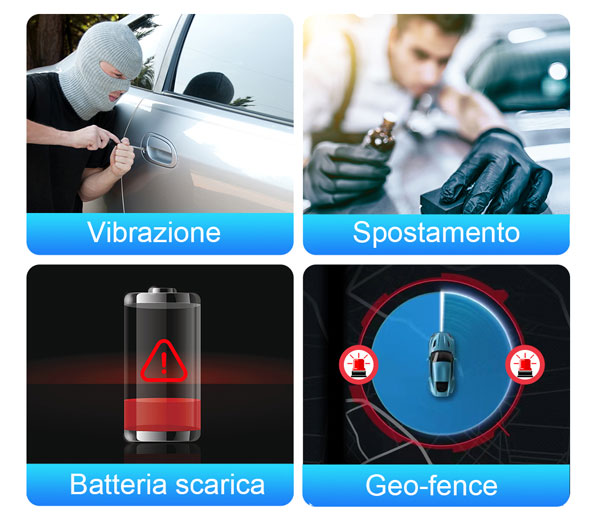 Localizzatore GPS 4G LTE – 2G GSM/GPRS/EDGE