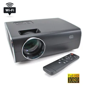Full HD 1080p LED Projector with Bluetooth and Wi-Fi Screen Mirroring