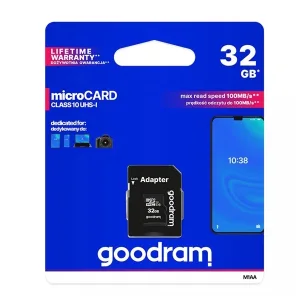 Micro SD HC card 32GB class 10 + adapter
