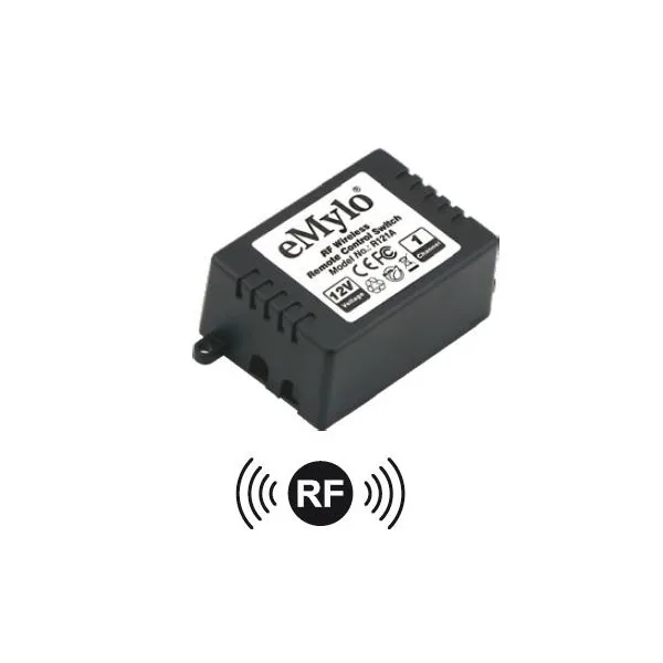 1-Channel 12V Receiver - 433 MHz - Image 1