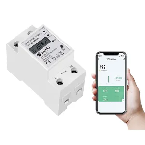 Wi-Fi Energy Meter with App Control, Alexa and Google Home Compatible