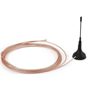 GSM whip antenna with U.FL connector